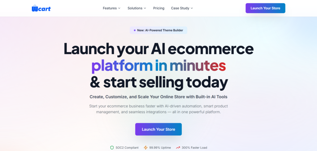 1. Wcart - Best for SEO-First Stores That Want Real Control