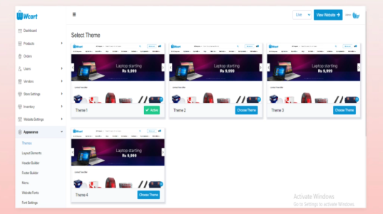 Ecommerce Website Design