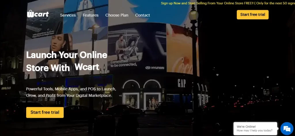 best ecommerce platform wcart