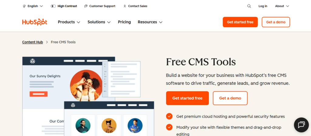 free cms software