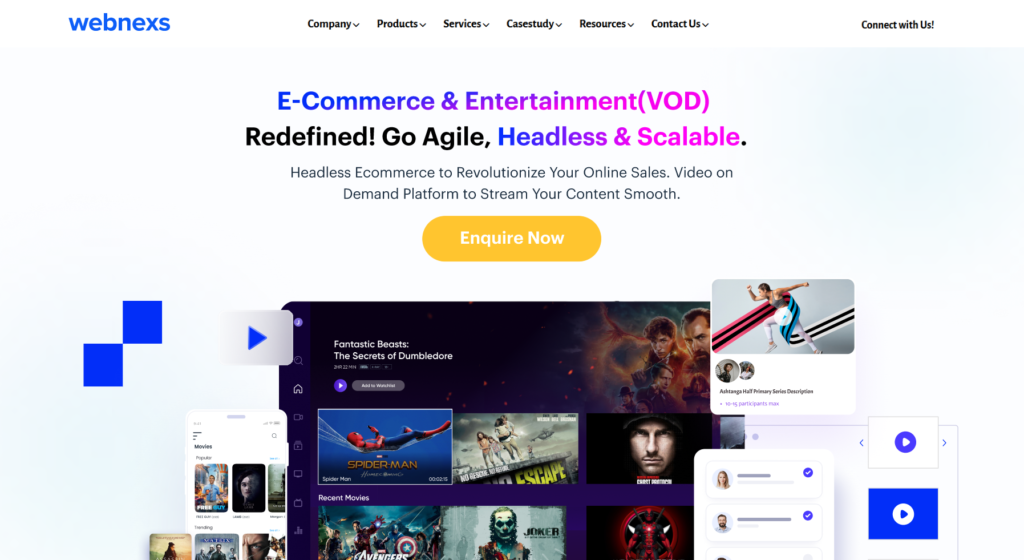 Go unlimited with Webnexs Headless eCommerce platform