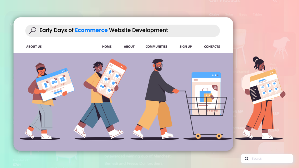 The Early Days of Ecommerce Website Development