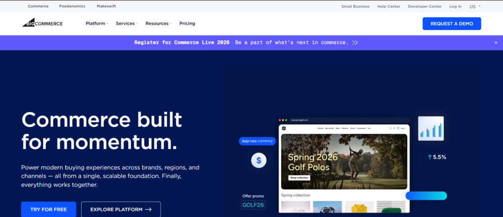 API First Commerce Platform