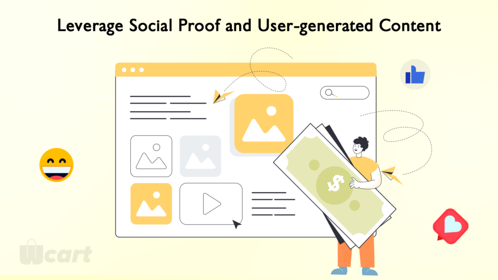 Leverage Social Proof and User-generated Content Wcart