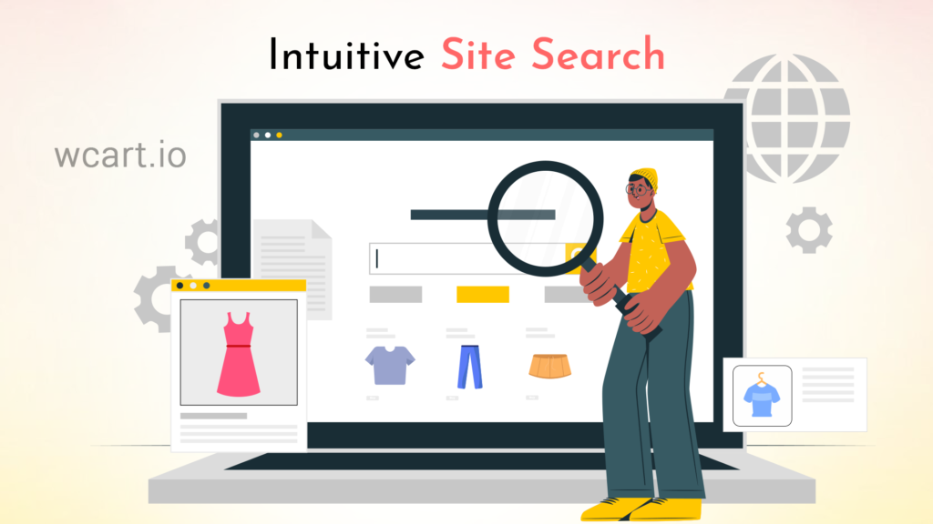 site search bar