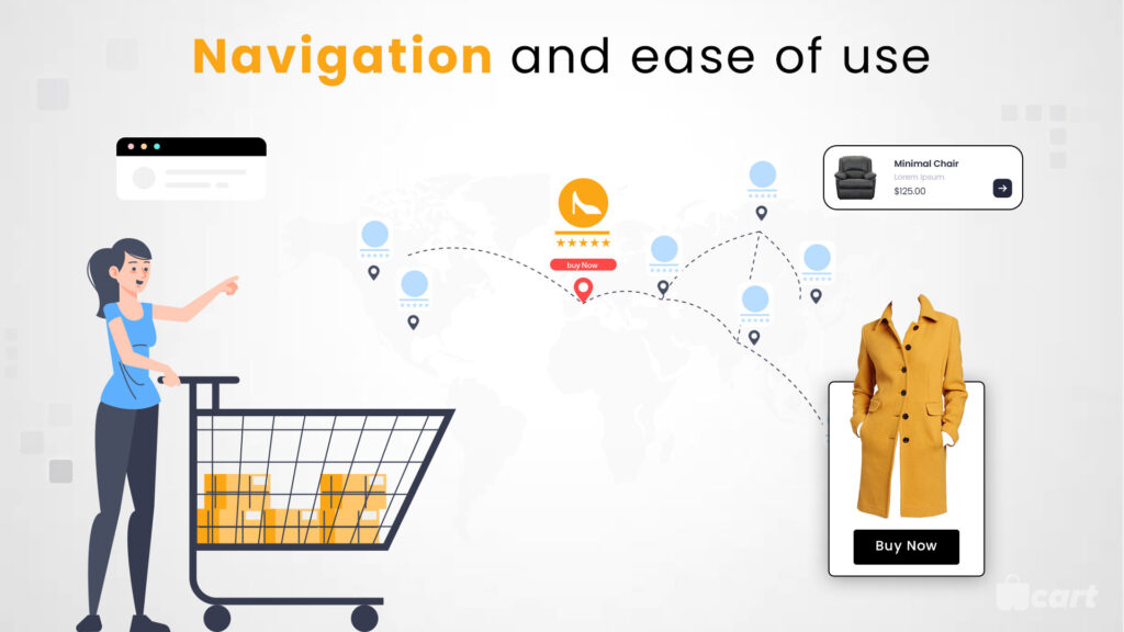 Navigation and ease of use