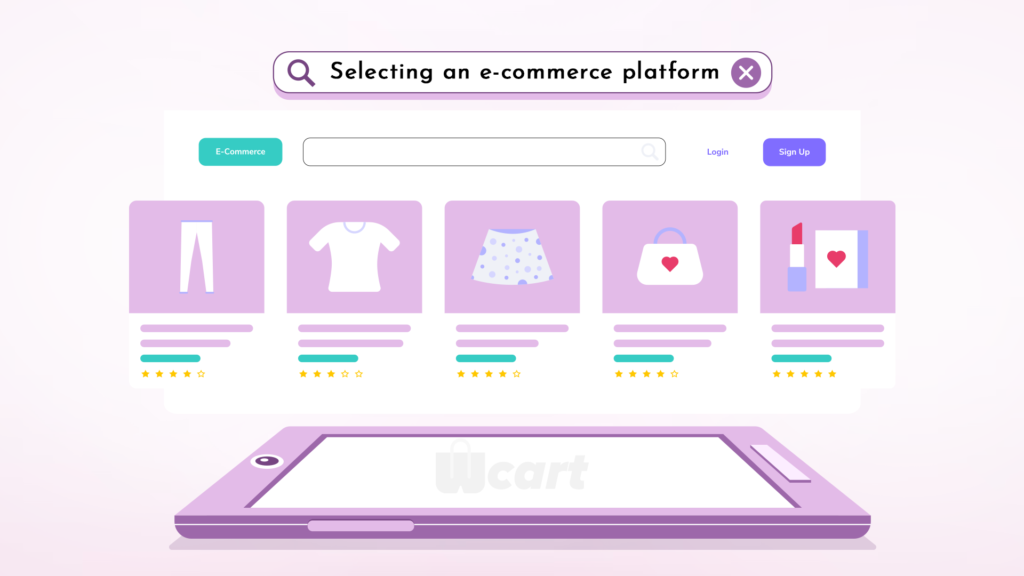 Selecting-an-e-commerce-platform- creating an ecommerce website