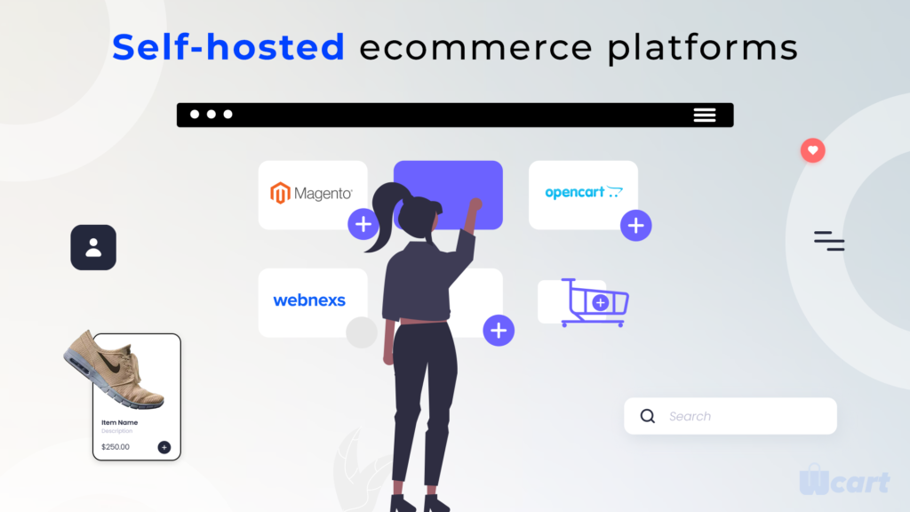 Self-hosted ecommerce platforms