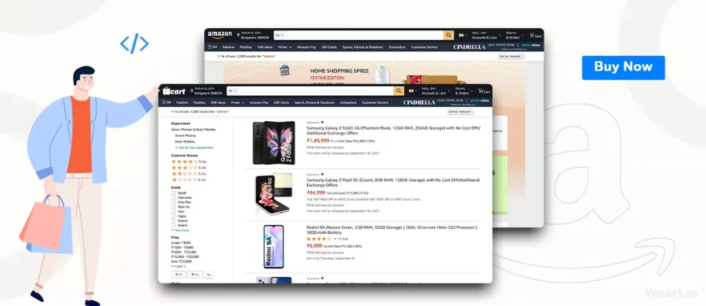 How To Build A Ecommerce Website Like Amazon In 9 Steps Wcart
