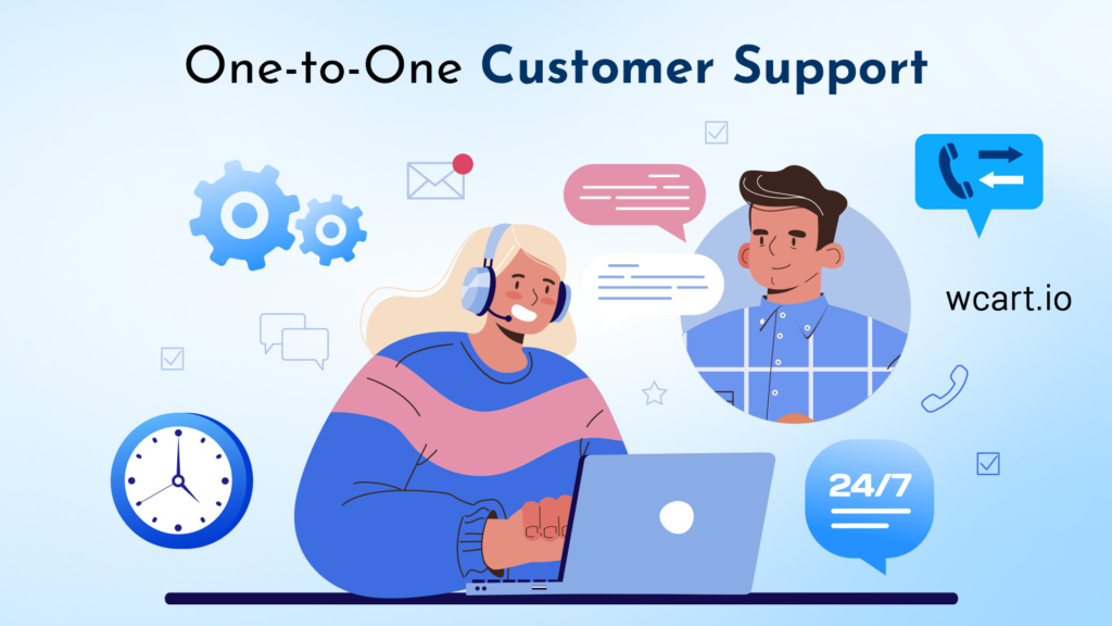 8. One-to-One Customer Support Personalization Example Wcart