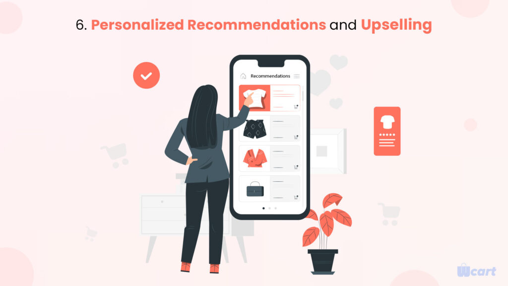 6. Maximizing Profits With Personalized Recommendations and Upselling Wcart