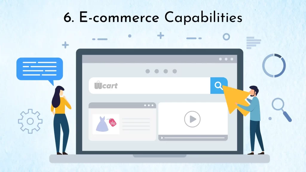 6. E-commerce Capabilities Wcart