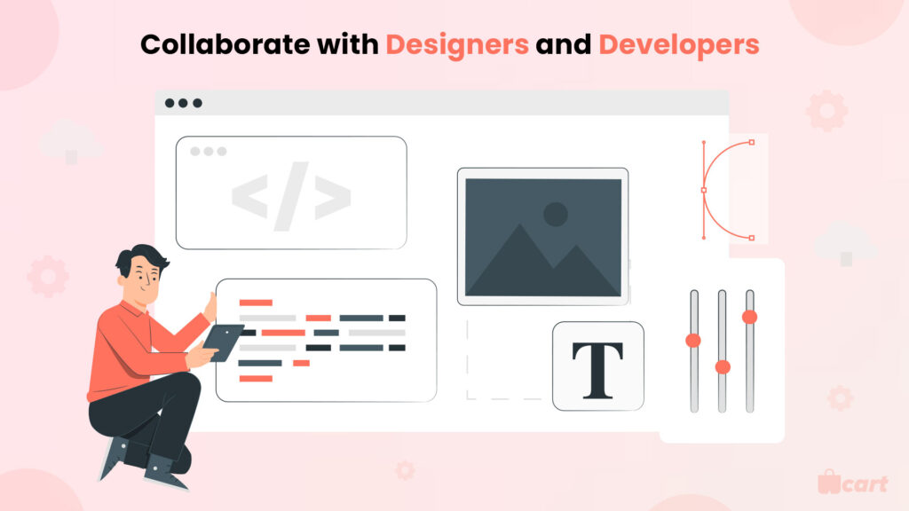 Collaborate with Designers and Developers - Headless ecommerce Solution