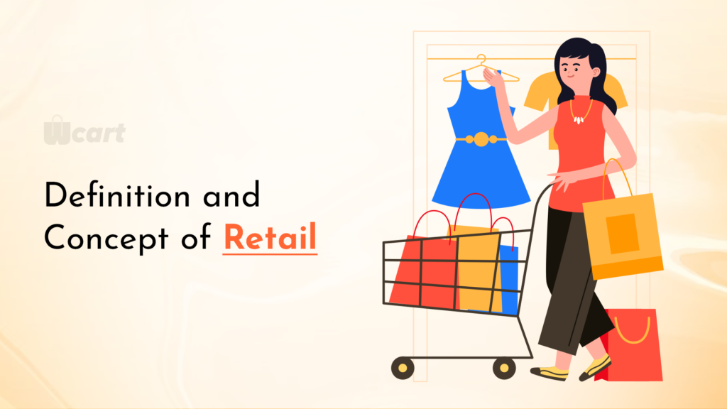 Concept of Retail - retail vs ecommerce