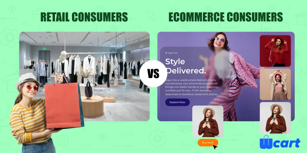 Consumers can choose either a retail model or an e-commerce platform to best support growth and increase success.