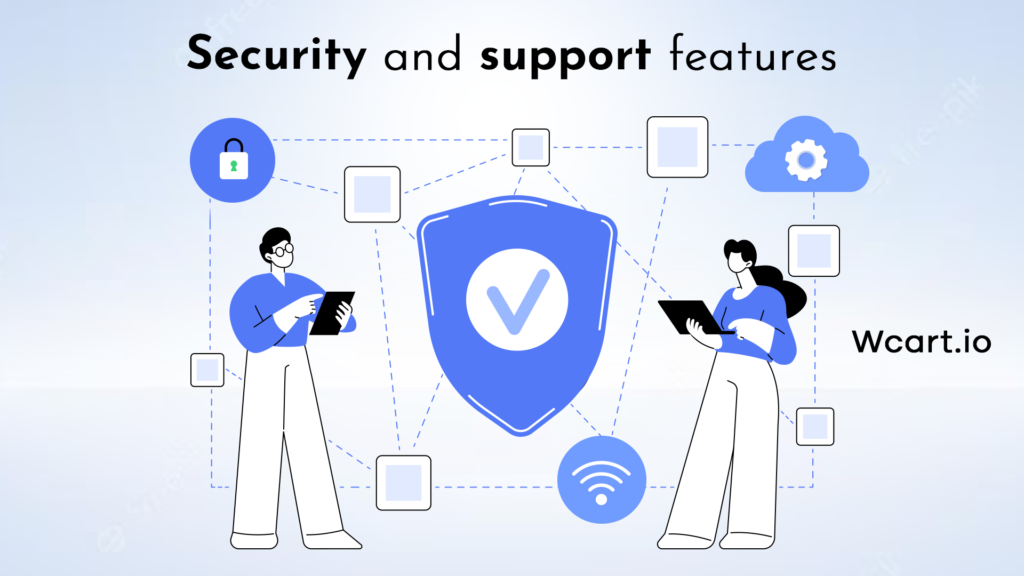 Security and support features