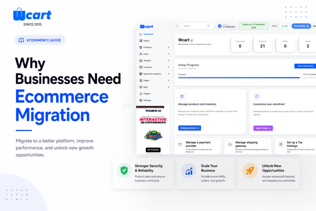 Why Businesses Need Ecommerce Migration