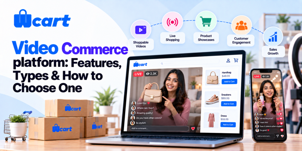Video Commerce platform