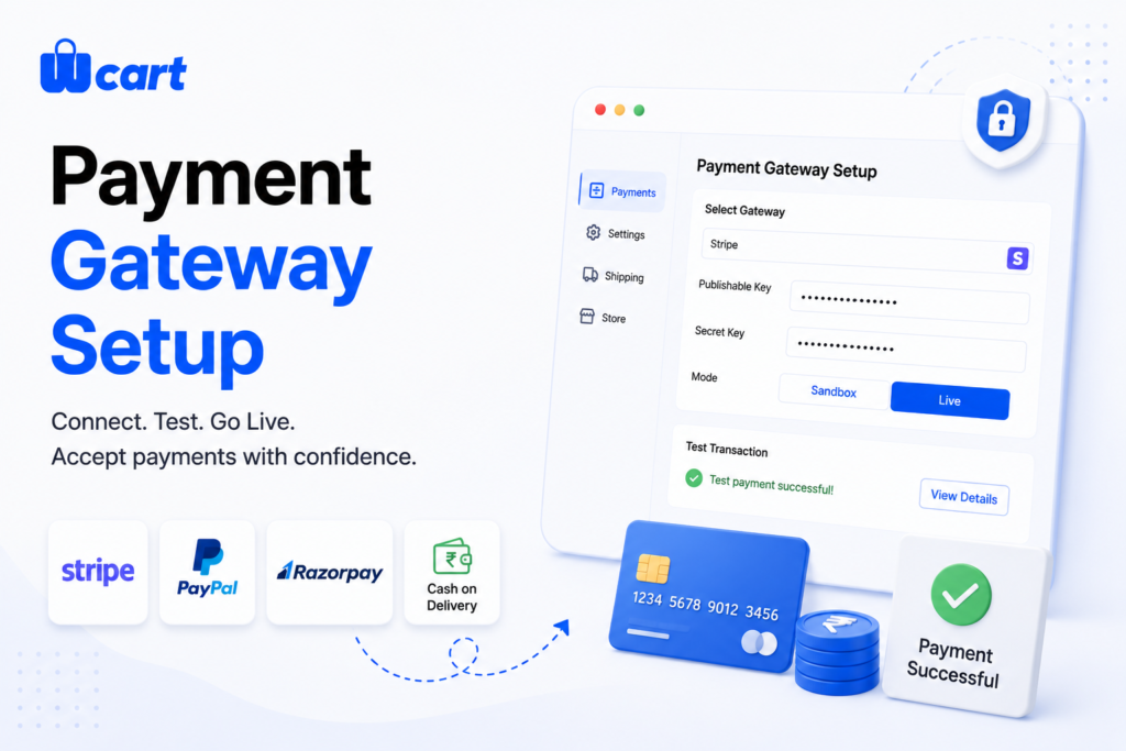 Payment gateway setup
