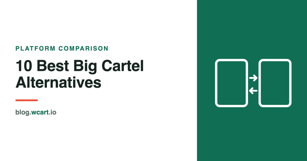 10 Best Big Cartel alternatives