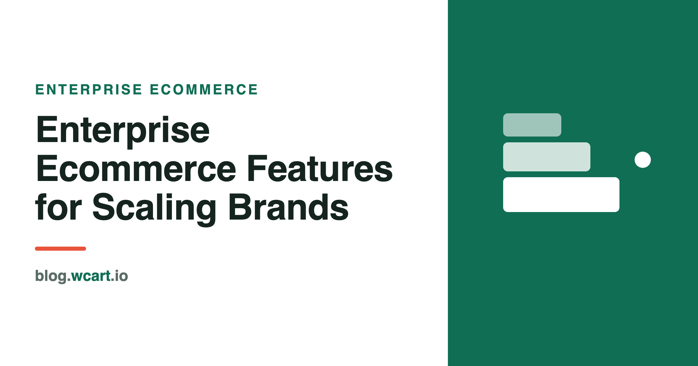 Enterprise ecommerce features for scaling brands