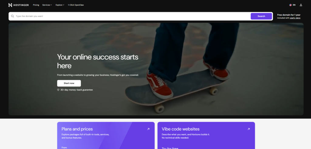 Hostinger Website Builder