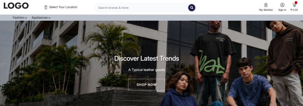 What Is an Ecommerce Header Builder?