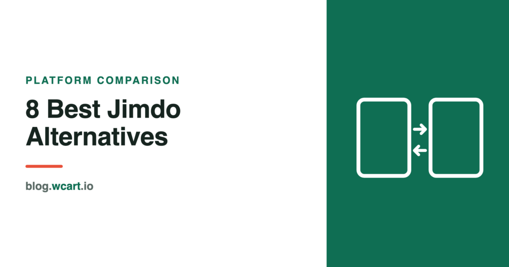 8 Best Jimdo alternatives for ecommerce
