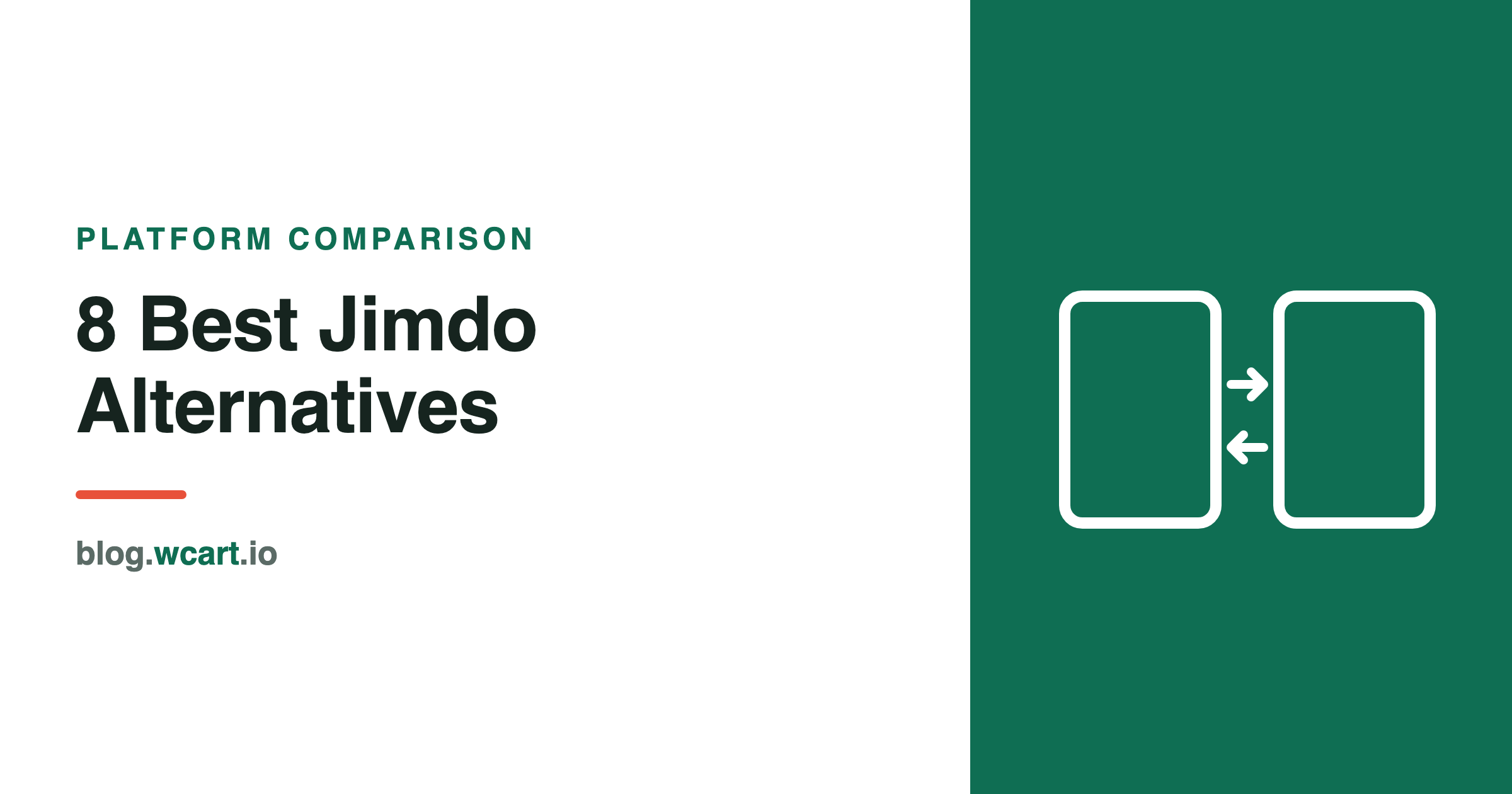 8 Best Jimdo Alternatives for Scaling Ecommerce Businesses