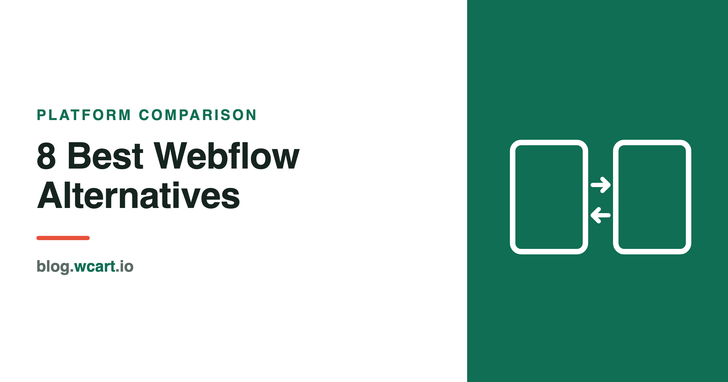 8 Best Webflow Alternatives for Ecommerce Stores in 2026