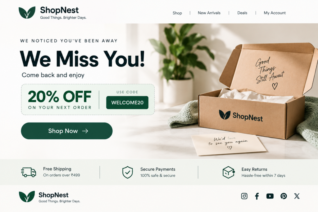 9. Win-Back / Re-Engagement Email