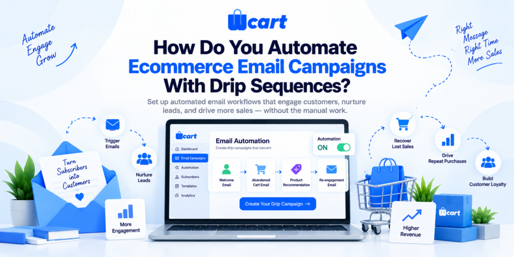 How Do You Automate Ecommerce Email Campaigns With Drip Sequences?