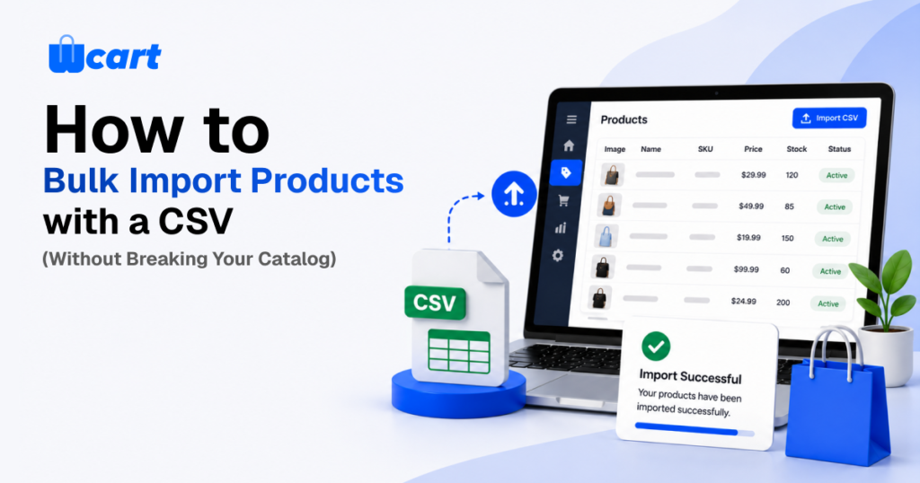 How to Bulk Import Products with a CSV