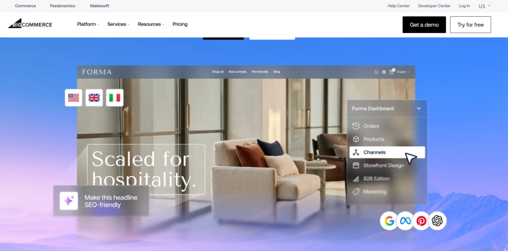 3. BigCommerce (B2B Edition)
