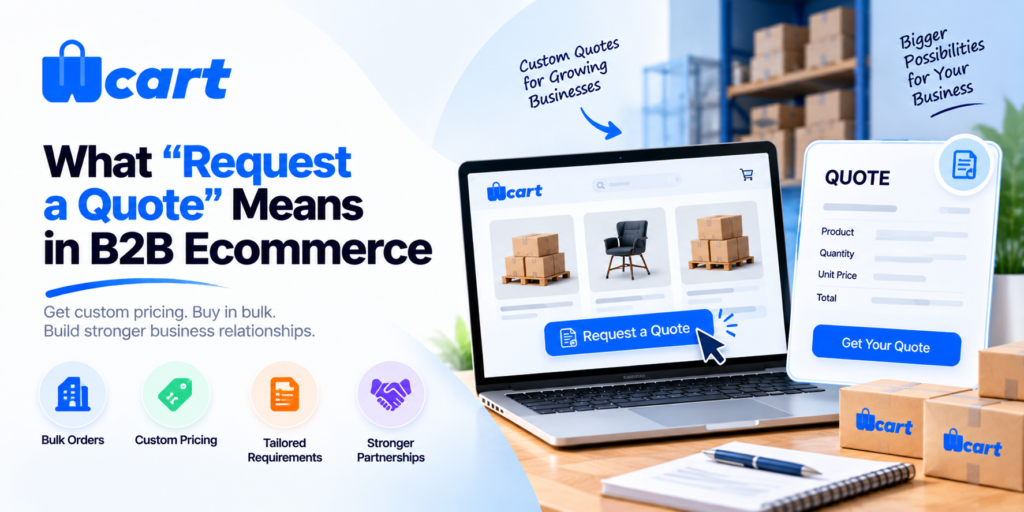 What "request a quote" means in B2B ecommerce