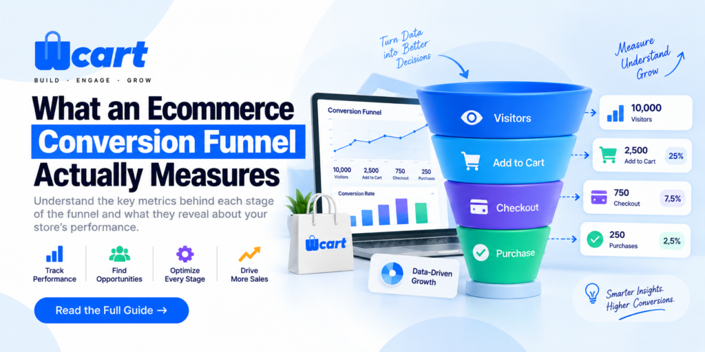 What an ecommerce conversion funnel actually 