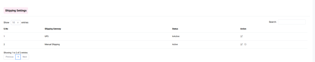 How to Set Up Shipping method in Wcart