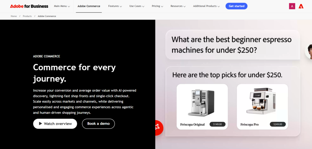Adobe Commerce (Magento) - best for open-source ownership
